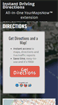 Mobile Screenshot of instantdrivingdirections.com